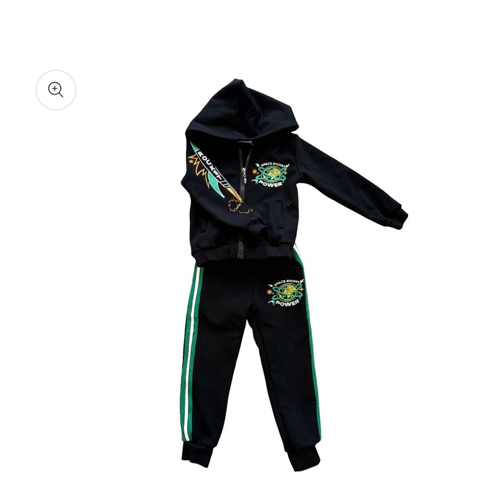 Lola + The Boys- Space Rocket ice cream jogger set
